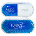 Blue Pill Capsule Hot/ Cold Pack with Gel Beads